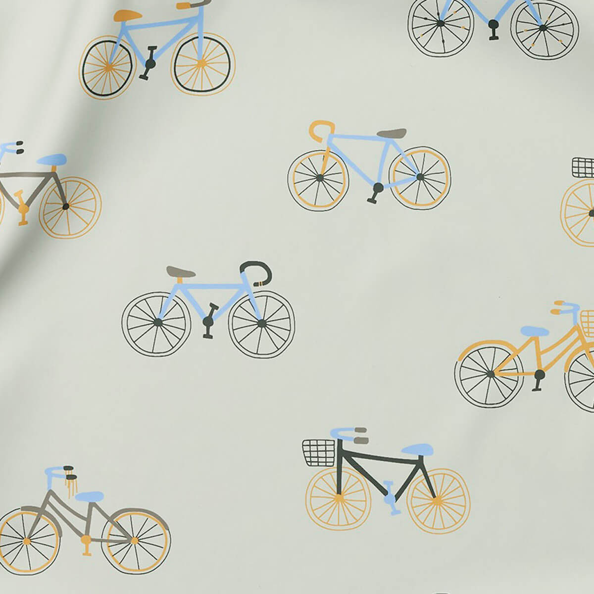 Bavoir manches longues MERLE Liewood Bicycle Cloud blue