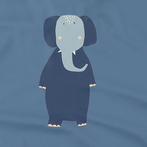 Bavoir manches longues Mrs. ELEPHANT Trixie