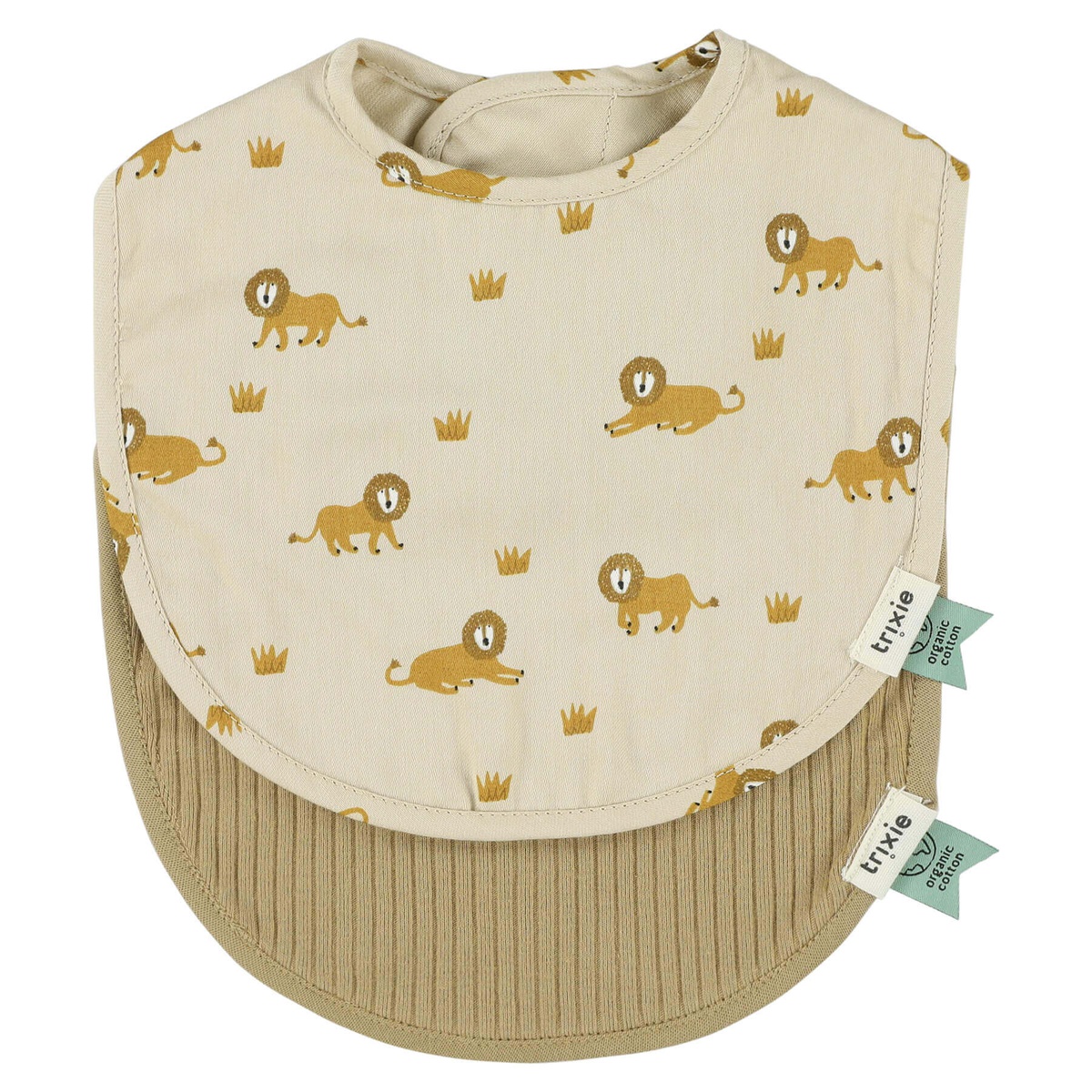 Bavoir pour nouveau-né 2pcs Mix Small Lively LION Trixie