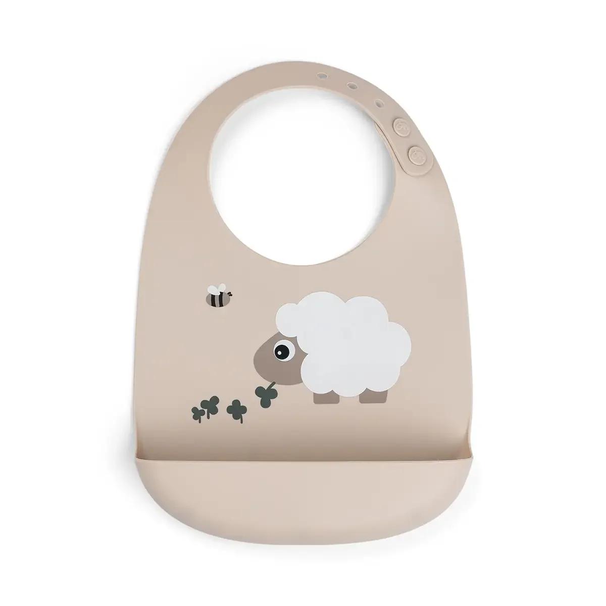 Bavoir Sheepy Done by deer Sand