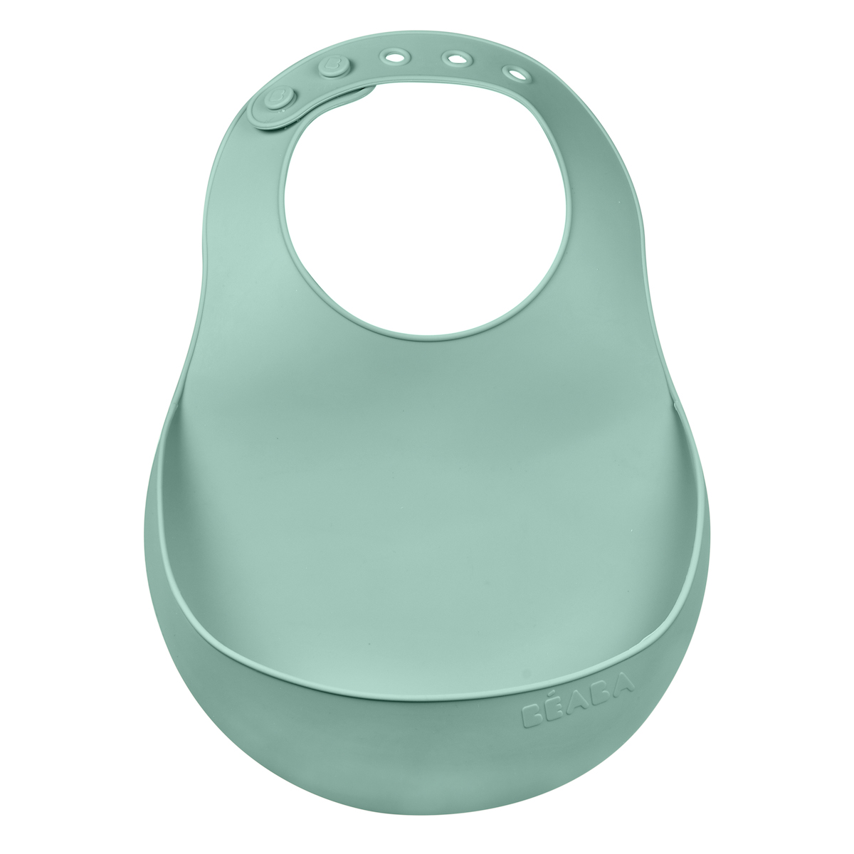 Bavoir silicone Beaba vert sauge