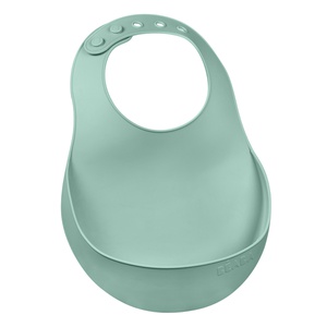 Bavoir silicone Beaba vert sauge
