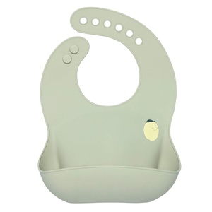 Bavoir Silicone Happy Fruits Lemon Laessig