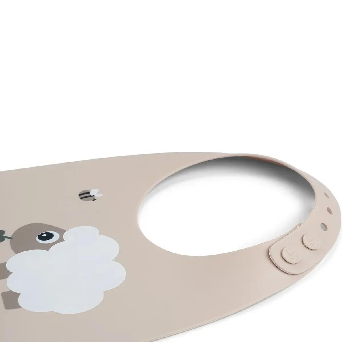 Bavoir silicone SHEEPY Done by deer sand