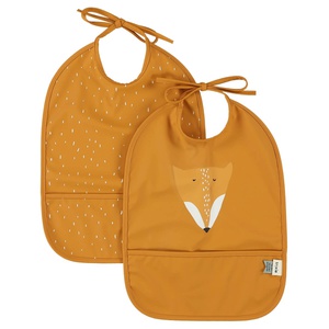 Bavoir waterproof 2pack Mr. FOX Trixie
