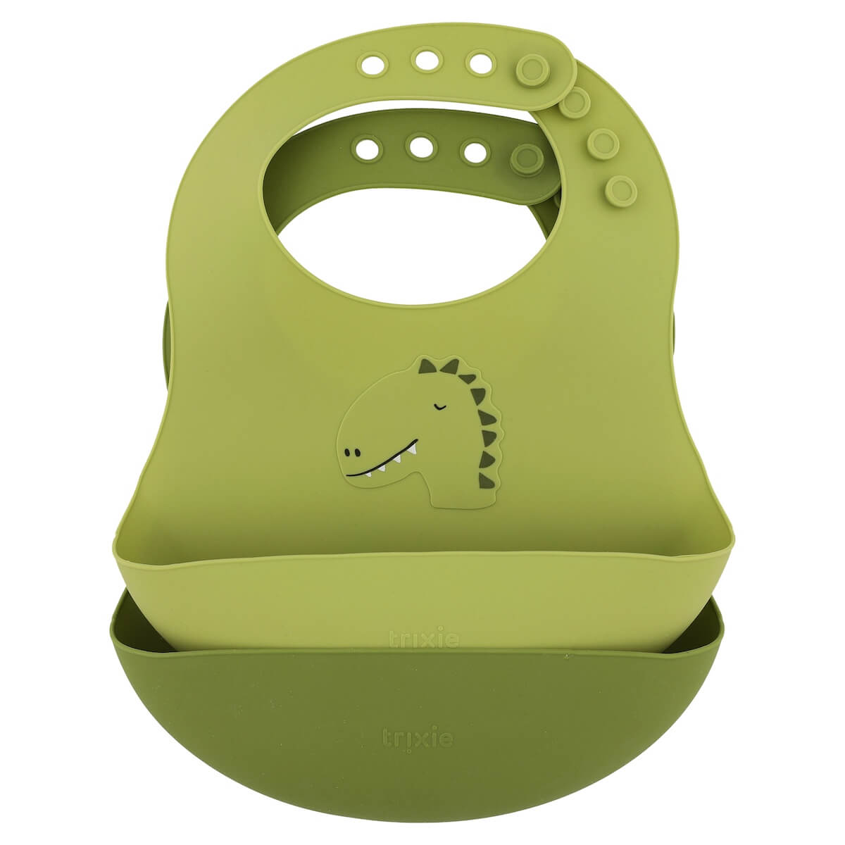 Bavoirs silicone 2pcs MR. DINO Trixie