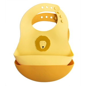 Bavoirs silicone 2pcs Mr. Lion Trixie