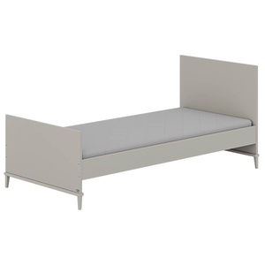 Bed 90x200cm 207,2x70,7x96,1cm BROTHER STU Yuny by Paidi taupe