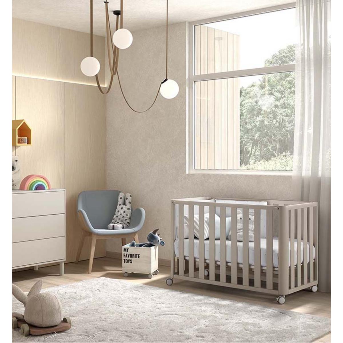 Berceau 120x60cm DOCO Sleeping (colchón no incluído) Cotinfant Beige