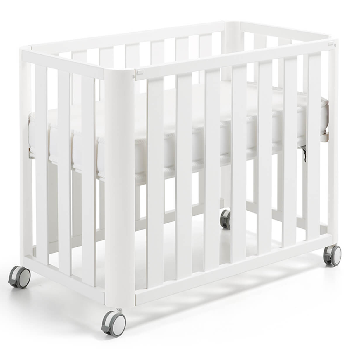 Berceau 60x120cm avec coussins DOCO Cotinfant blanc