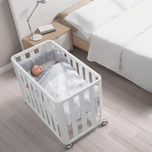 Berceau 60x120cm avec coussins DOCO Cotinfant blanc