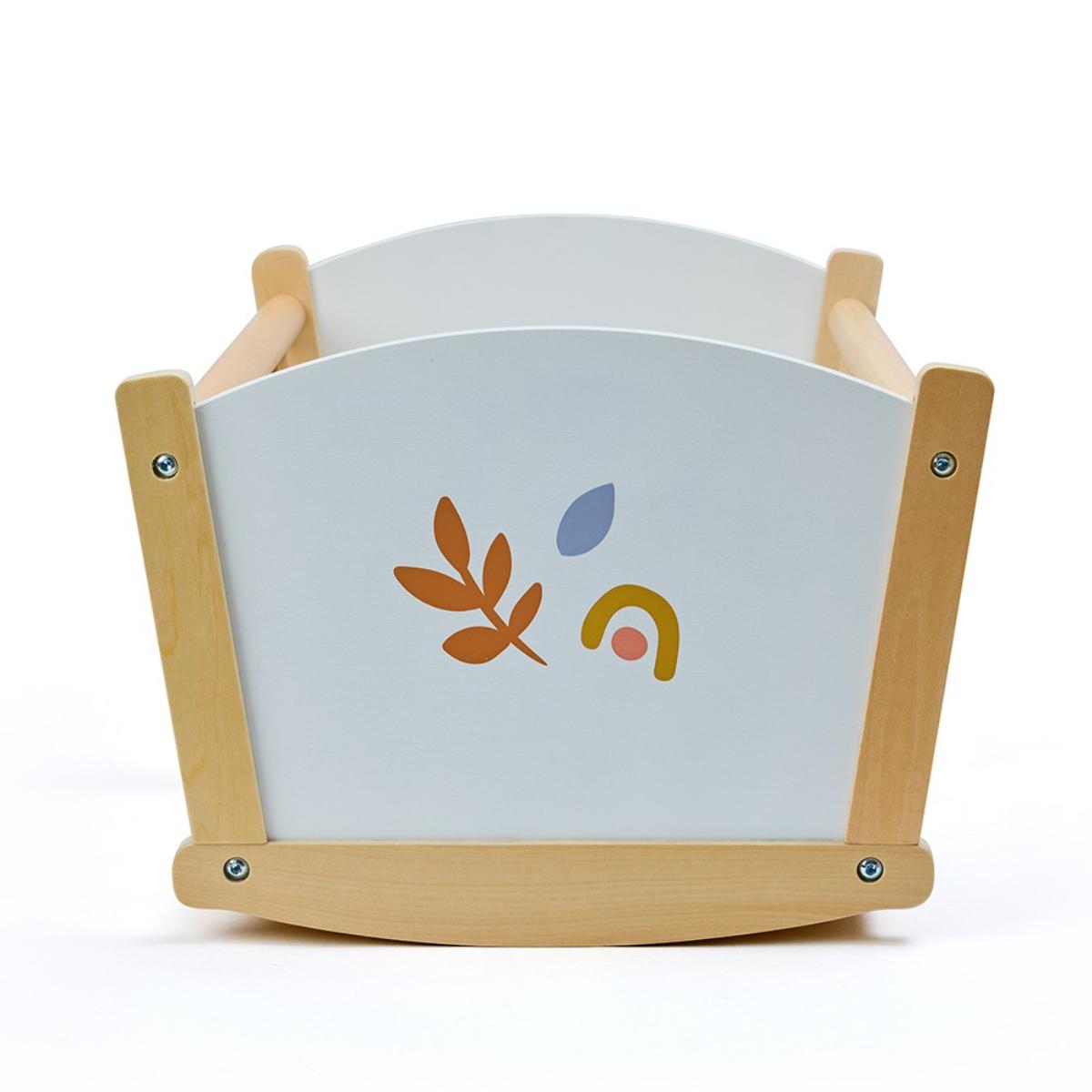 Berceau à bascule pour poupées ROCK A BYE CRADLE Eurekakids