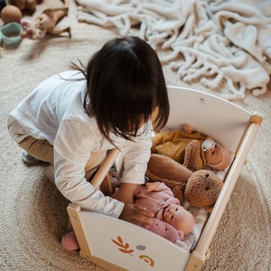 Berceau à bascule pour poupées ROCK A BYE CRADLE Eurekakids