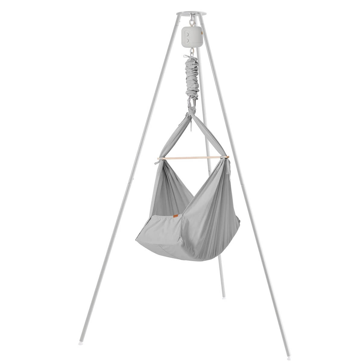 Berceau à ressort avec moteur-support Membantu Basic gris-gris