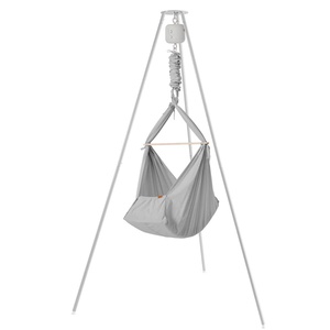 Berceau à ressort avec moteur-support Membantu Basic gris-gris