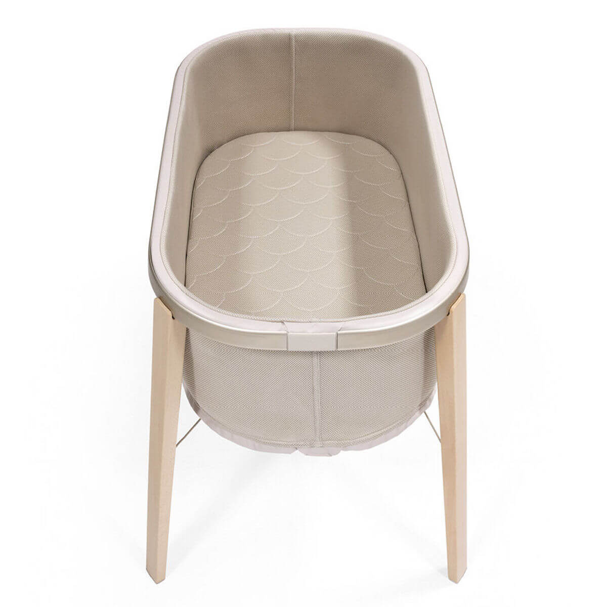Berceau avec matelas SNOOZI Stokke sandy beige