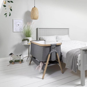 Berceau cododo chêne petits pois COZEE Air Tutti Bambini Charcoal lunares antracita