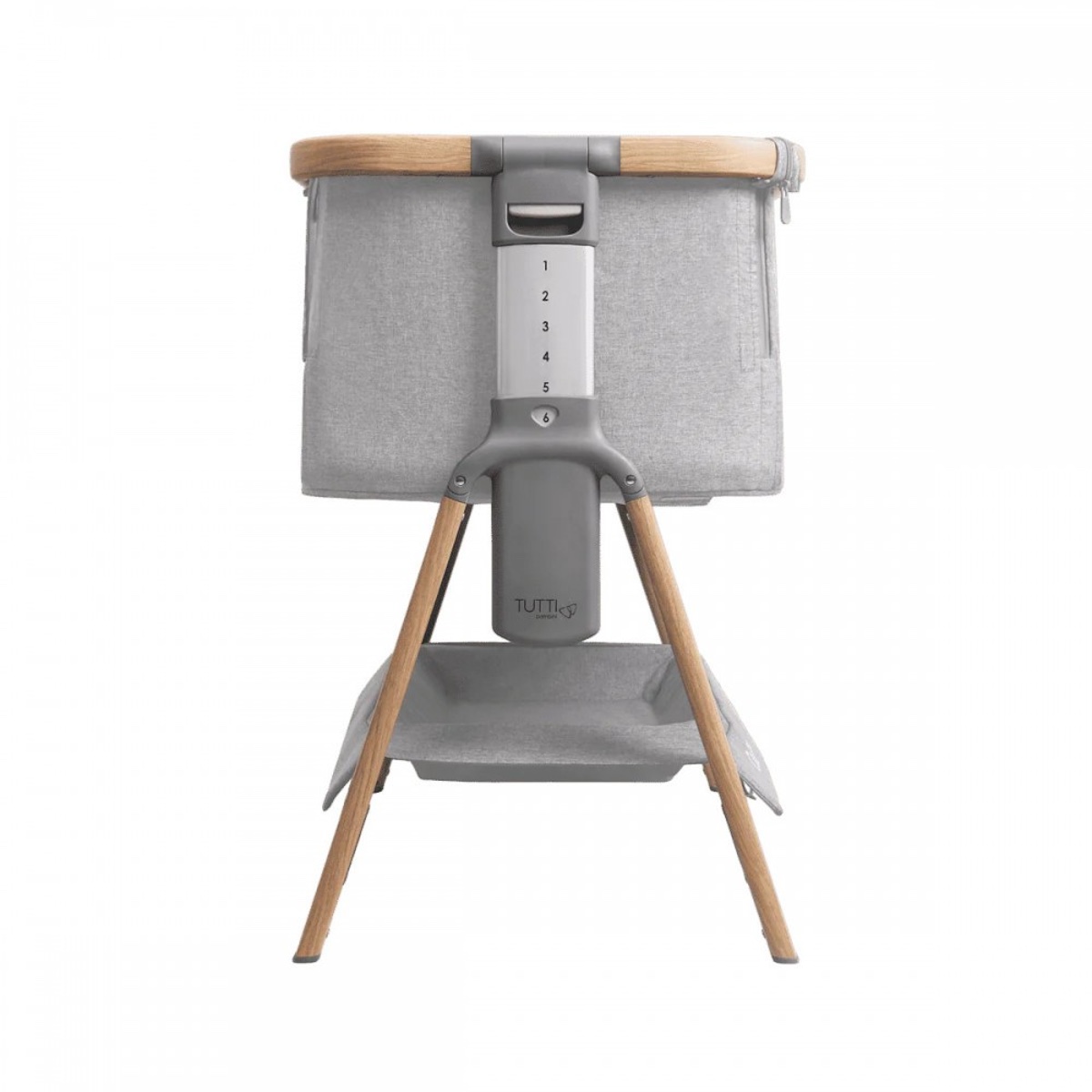 Berceau cododo chêne petits pois COZEE Air Tutti Bambini Oak air silver