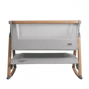 Berceau cododo chêne petits pois COZEE Air Tutti Bambini Oak air silver