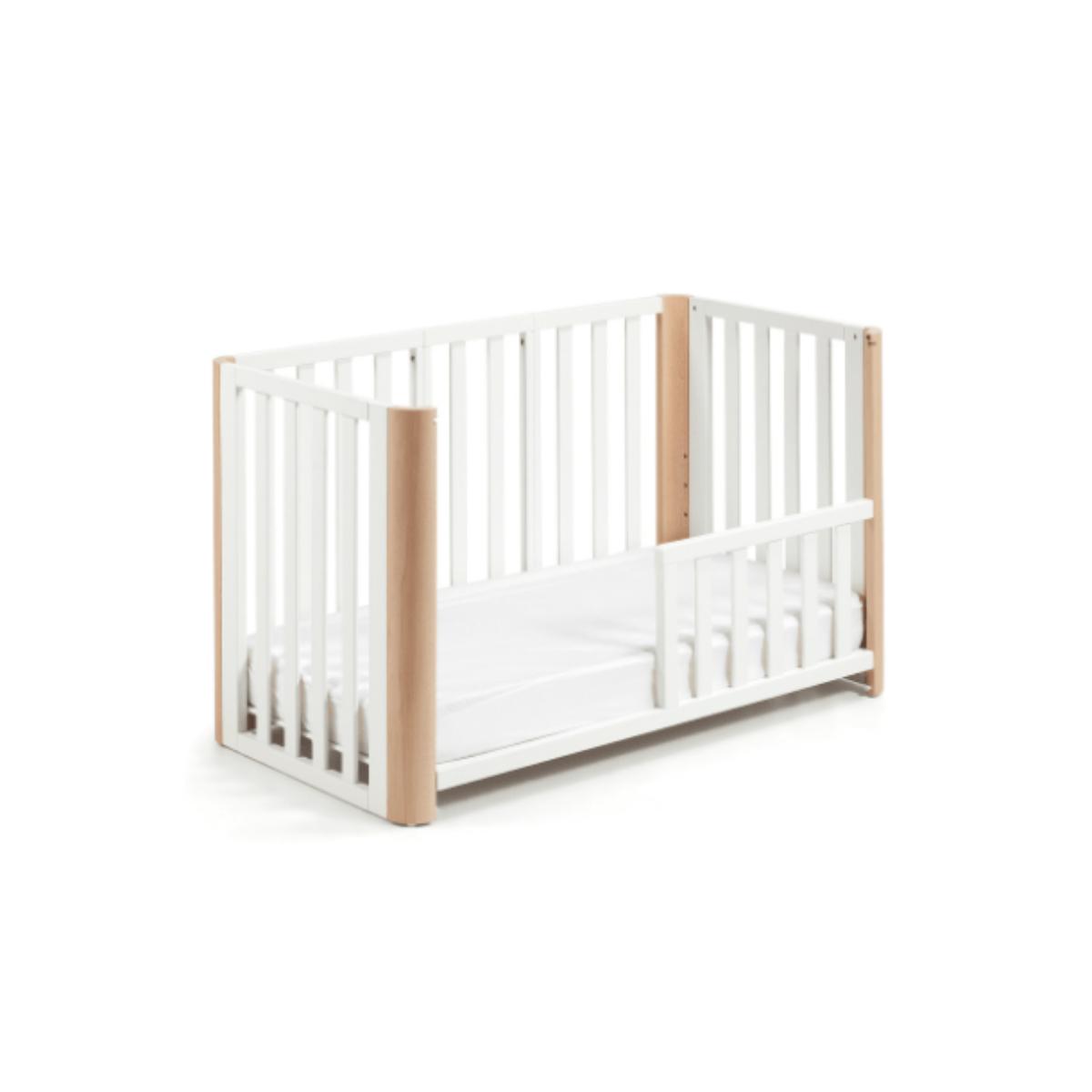 Berceau DOCO Sleeping PLUS (colchón 90X50 incluido Cotinfant blanc naturel