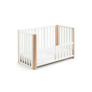 Berceau DOCO Sleeping PLUS (colchón 90X50 incluido Cotinfant blanc naturel