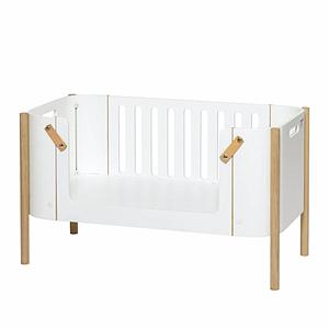 Berceau évolutif 42x82cm CODODO Oliver Furniture chêne-blanc