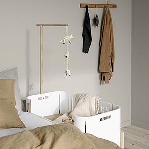 Berceau évolutif 42x82cm CODODO Oliver Furniture chêne-blanc