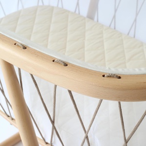 Berceau KUMI Charlie Crane avec matelas organic hazelnut mesh