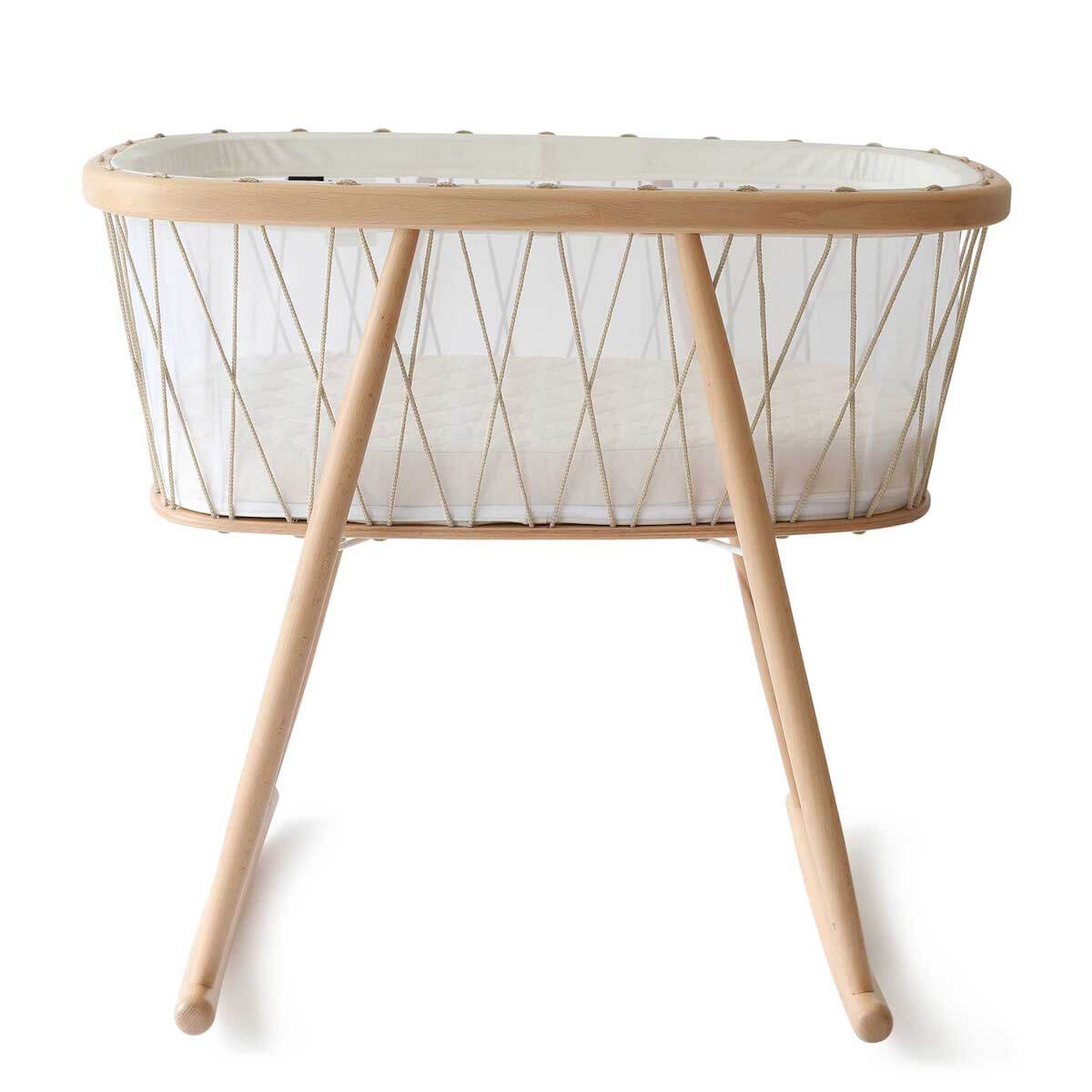 Berceau KUMI Charlie Crane Desert + matelas organic