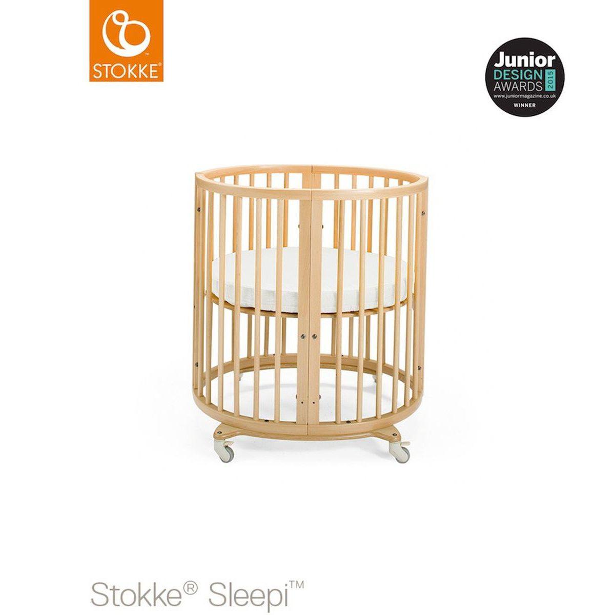 Berceau-lit bébé mini SLEEPI Stokke naturel