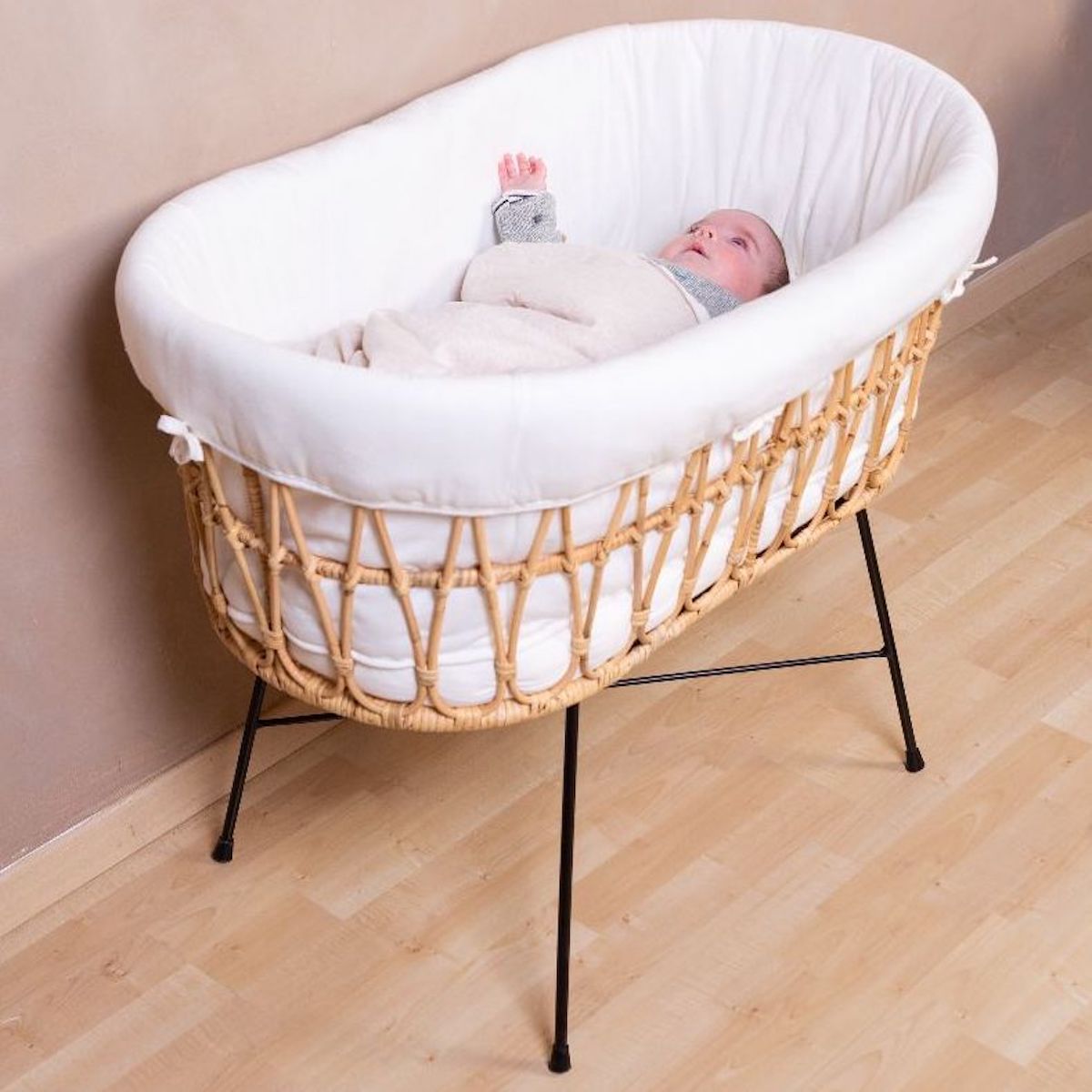 Berceau rotin 70x51x90cm Childhome