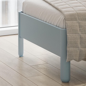 Bett NAIT mit Kopfteil  Silbertannenblau