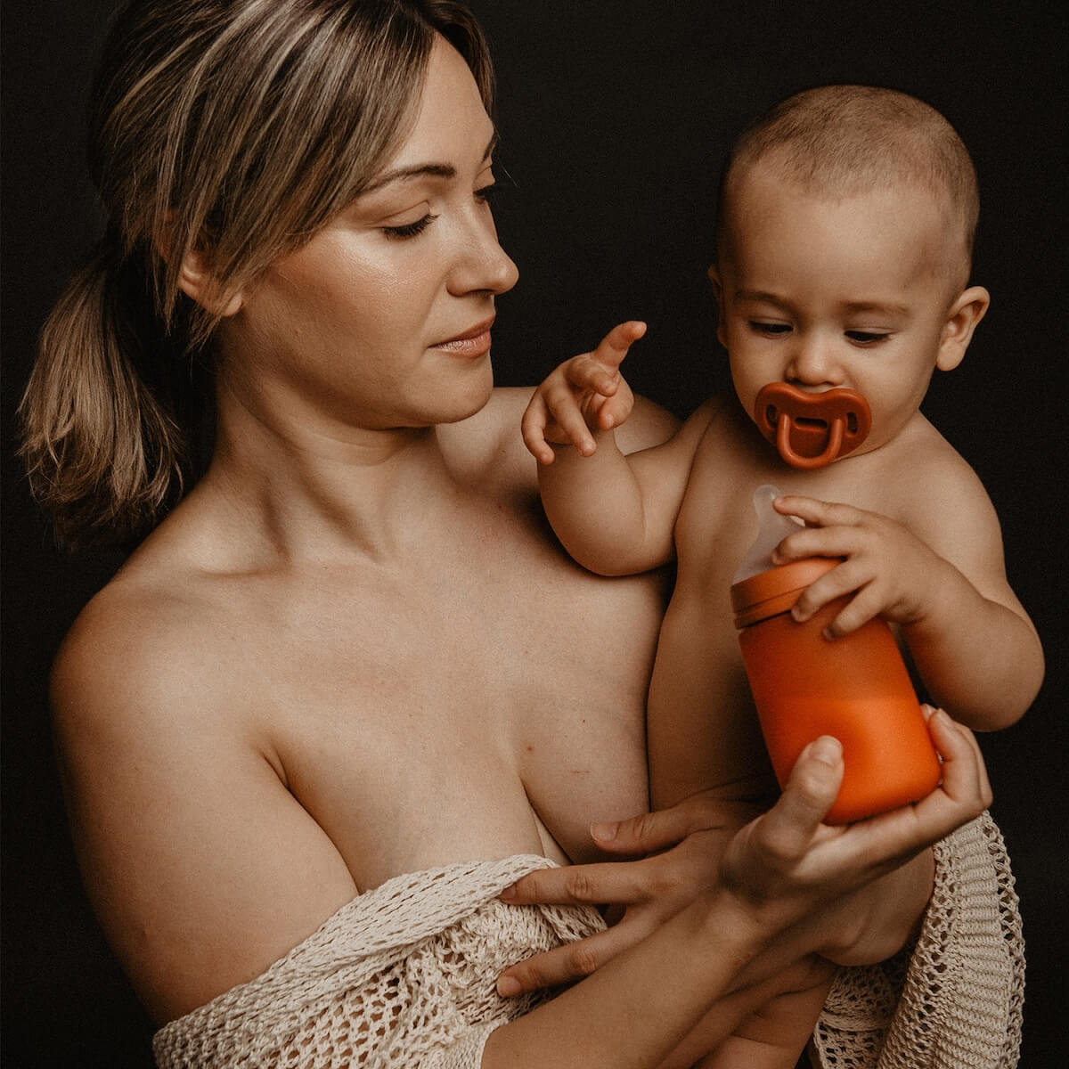 Bib 240m silicona fisiológica SX Pro flujo médio Suavinex Nude I3