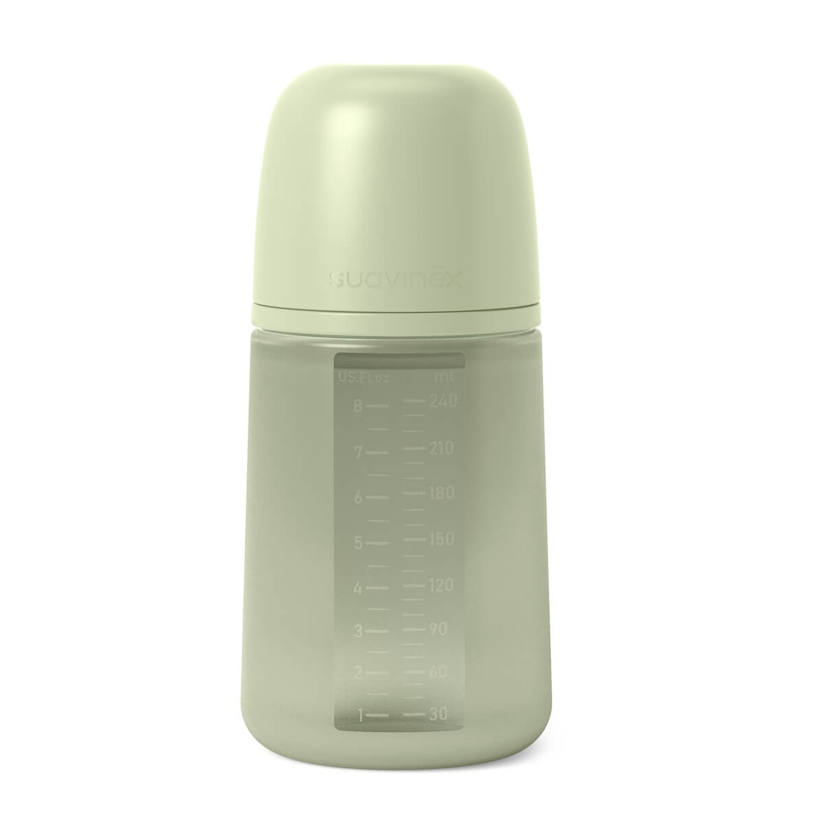 Bib 240m silicona fisiológica SX Pro flujo médio Suavinex Verde I3