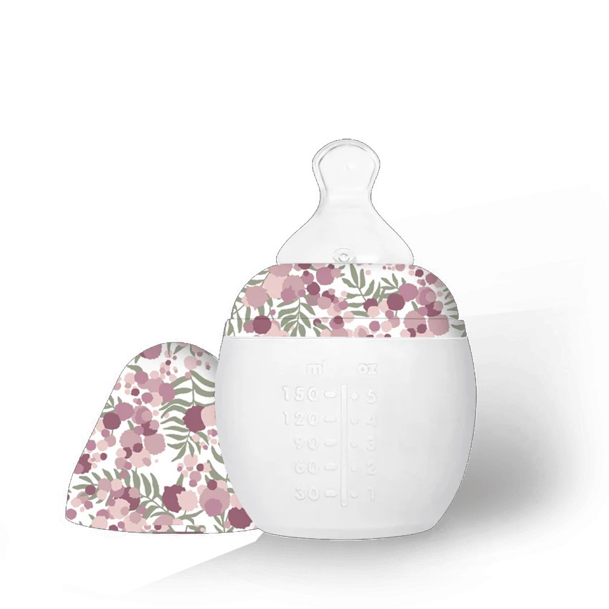 Biberon 150ml Elhée Liberty mimosa field pink