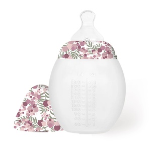 Biberon 300ml Elhée Liberty mimosa field pink