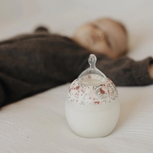 Biberon 300ml Elhée Liberty mimosa field pink