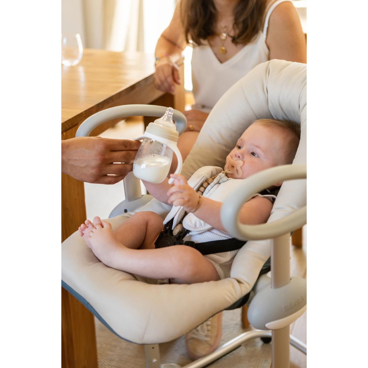 Biberon d’apprentissage 210ml 2en1 Beaba argile