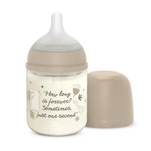 Biberón Vidrio 120ml Wonderland Beige Suavinex