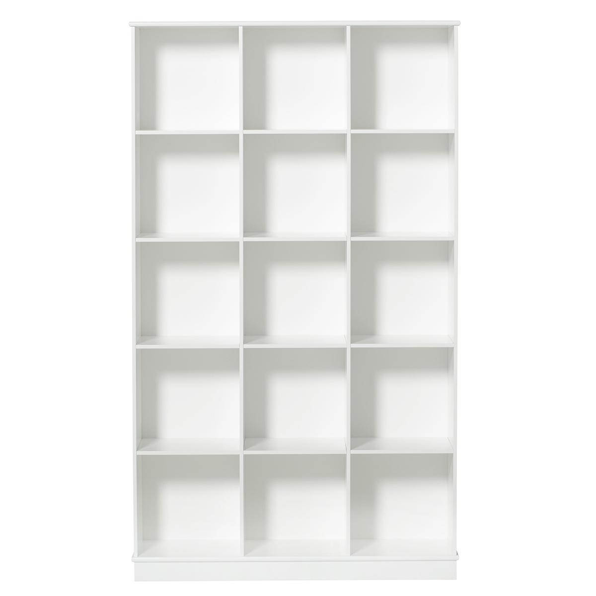 Bibliothèque 104x180cm WOOD Oliver Furniture blanc