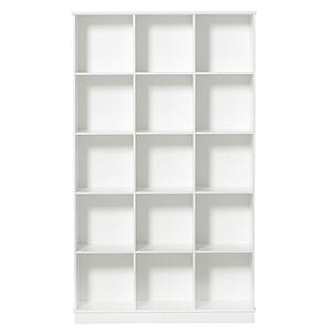 Bibliothèque 104x180cm WOOD Oliver Furniture blanc