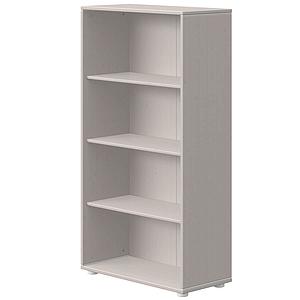 Bibliothèque 3 tablettes CLASSIC Flexa grey washed