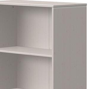 Bibliothèque 3 tablettes CLASSIC Flexa grey washed