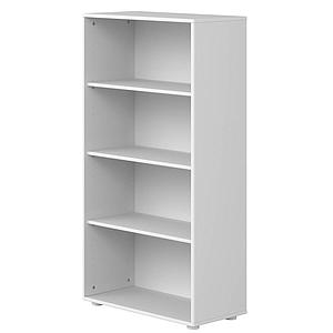 Bibliothèque 72x135cm STUDY CABBY Flexa blanc