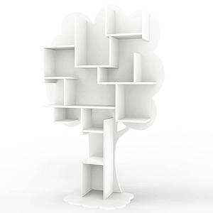 Bibliothèque arbre LOUANE Mathy by Bols blanc