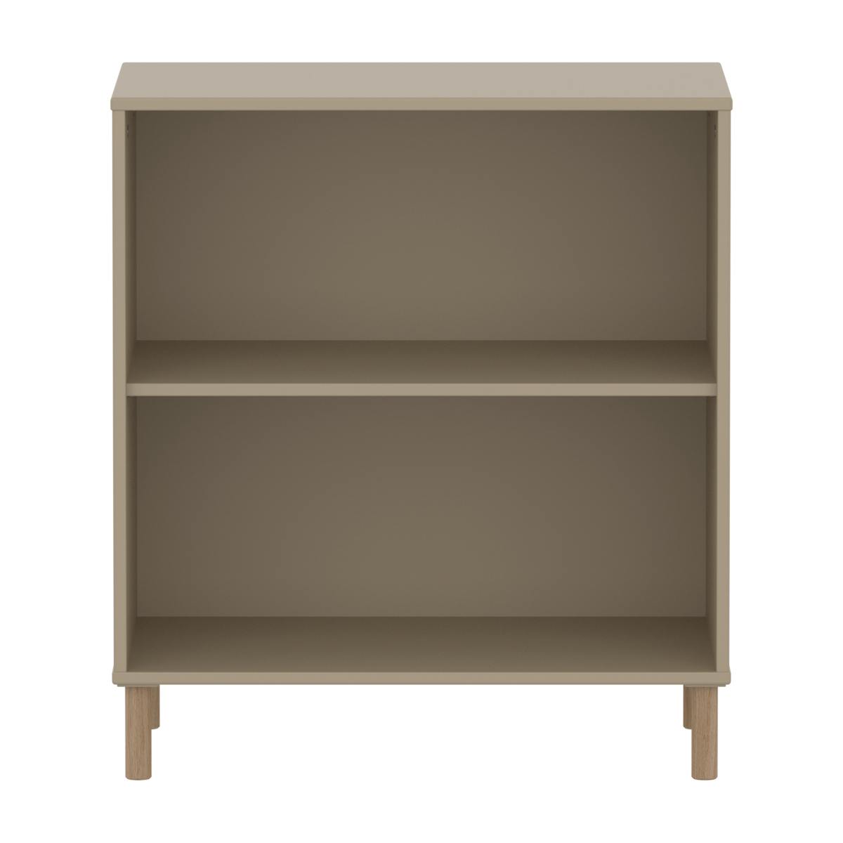 Bibliothèque avec pied 1 tablette SAGA Flexa oat oak