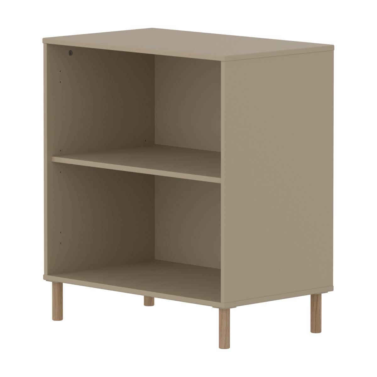 Bibliothèque avec pied 1 tablette SAGA Flexa oat oak