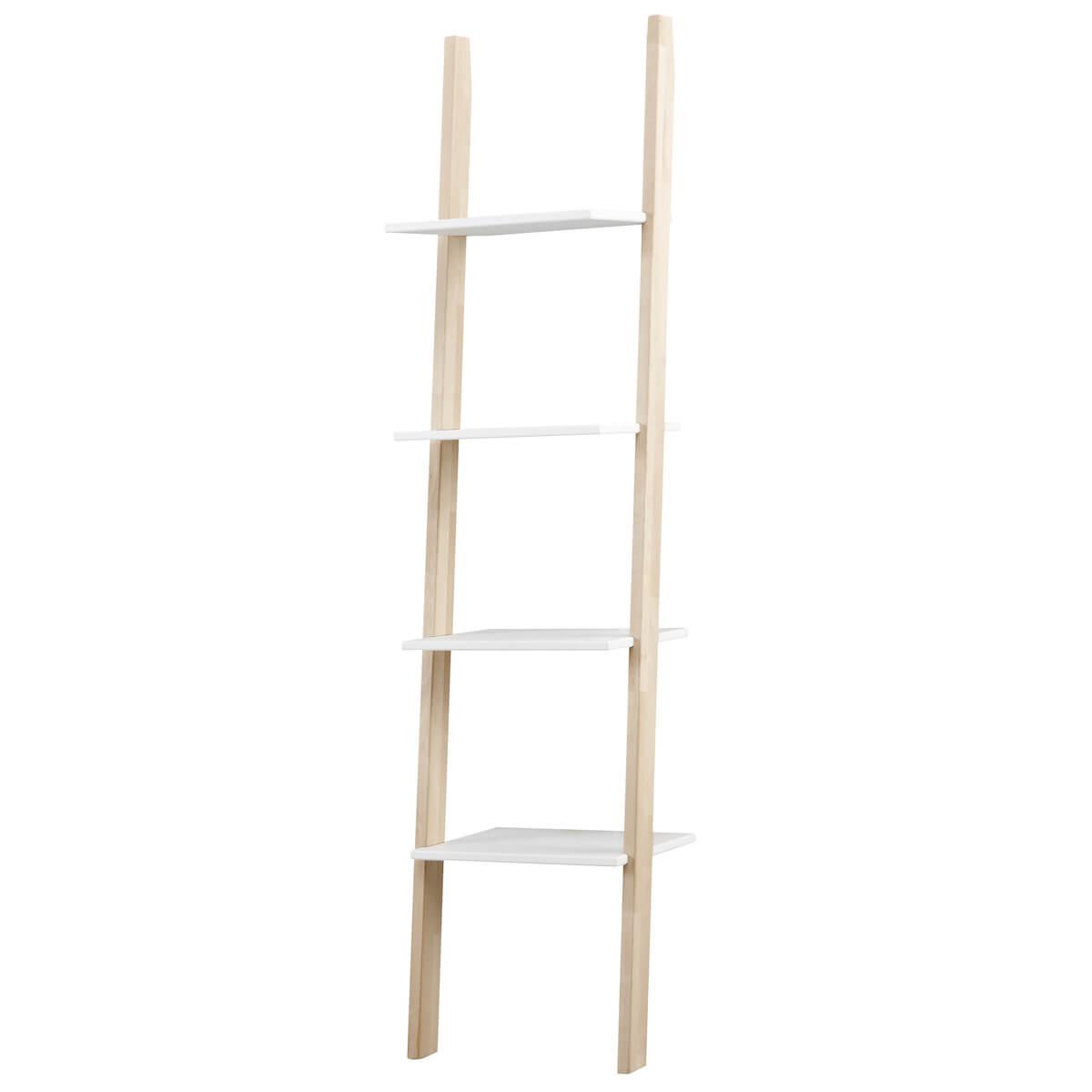 Bibliothèque échelle 170x41cm Lifetime bouleau-blanc