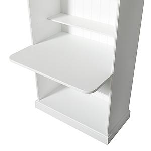 Bibliothèque haute SEASIDE Oliver Furniture blanc 