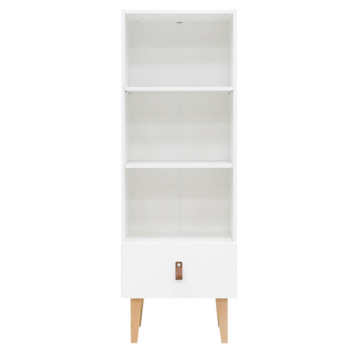Bibliothèque INDY Bopita blanc-naturel
